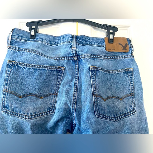 American Eagle Outfitters Men’s Original Straight Jeans size 30 X 34 - Picture 4 of 11